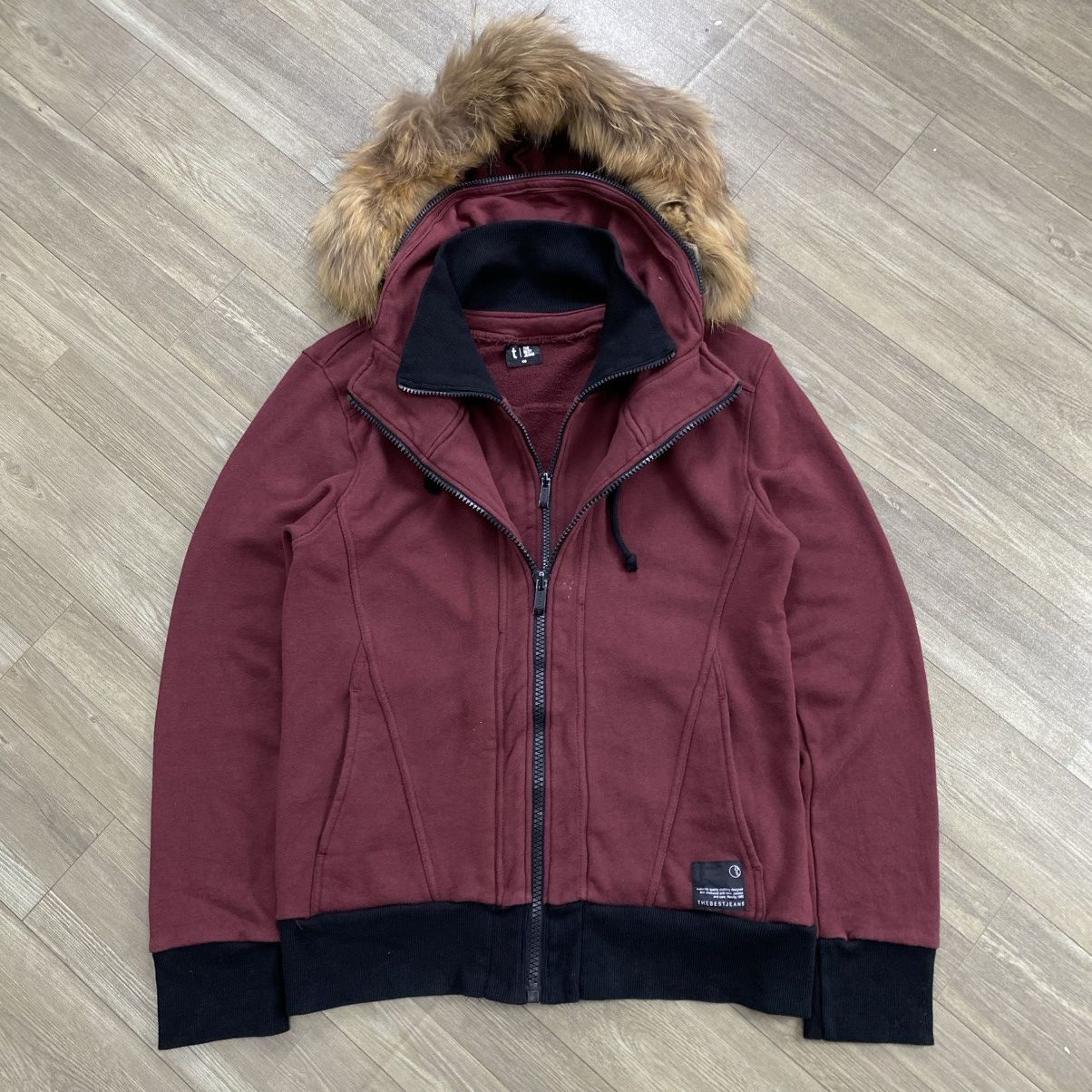 If Six Was Nine 2000s TBJ Multizipper Ifsix Fur Bono Jacket Kmrii Lgb Style Size US M / EU 48-50 / 2 - 3 Thumbnail