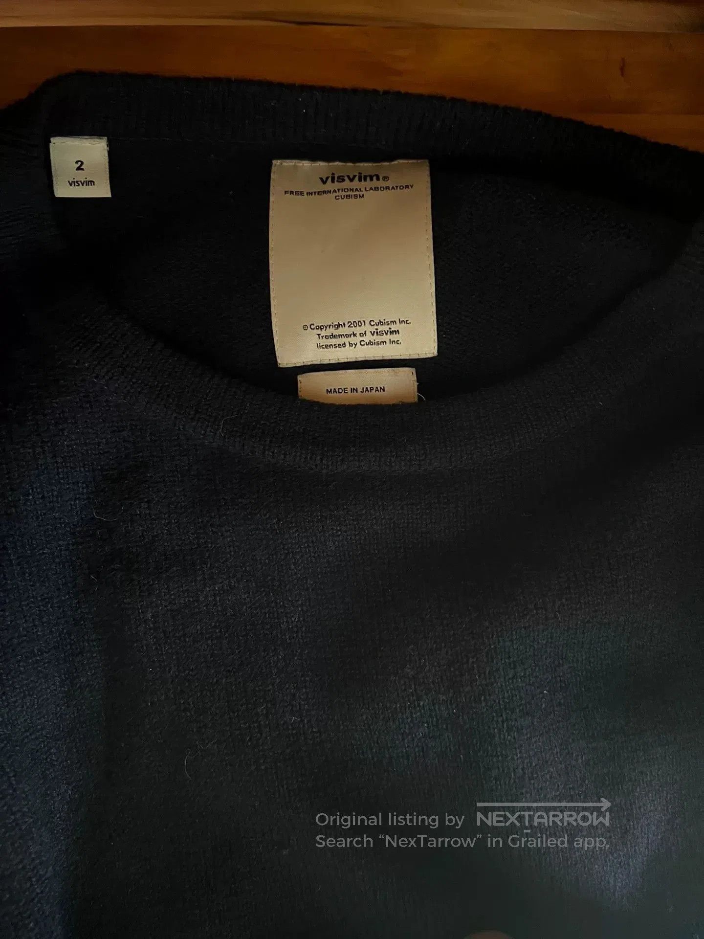 Visvim visvim isle wool sweater in stunning blue. Size US M / EU 48-50 / 2 - 9 Thumbnail