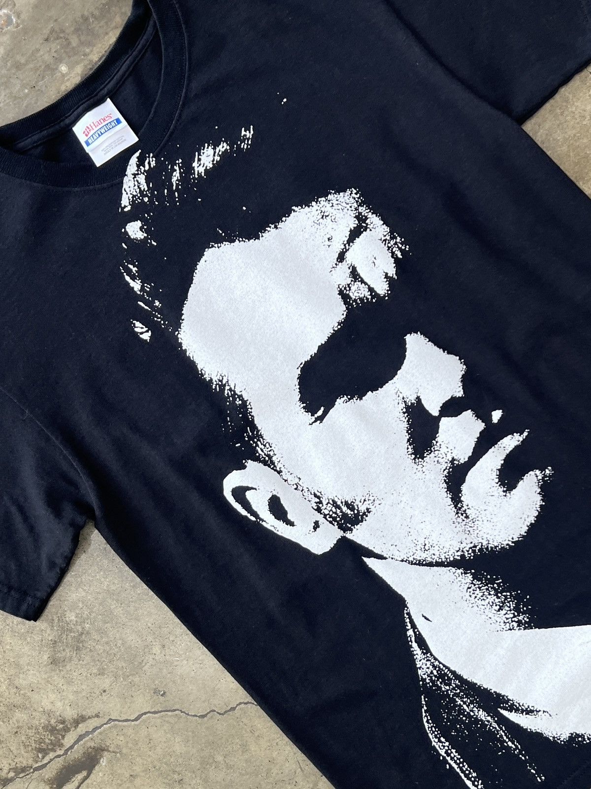 Band Tees Vintage Smiths Morrissey Face Shadow Portrait Tee Medium Size US M / EU 48-50 / 2 - 1 Thumbnail