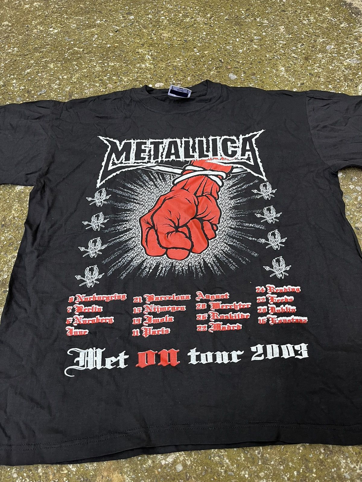 Band Tees × Vintage Metallica vintage t-shirt Size US L / EU 52-54 / 3 - 2 Thumbnail