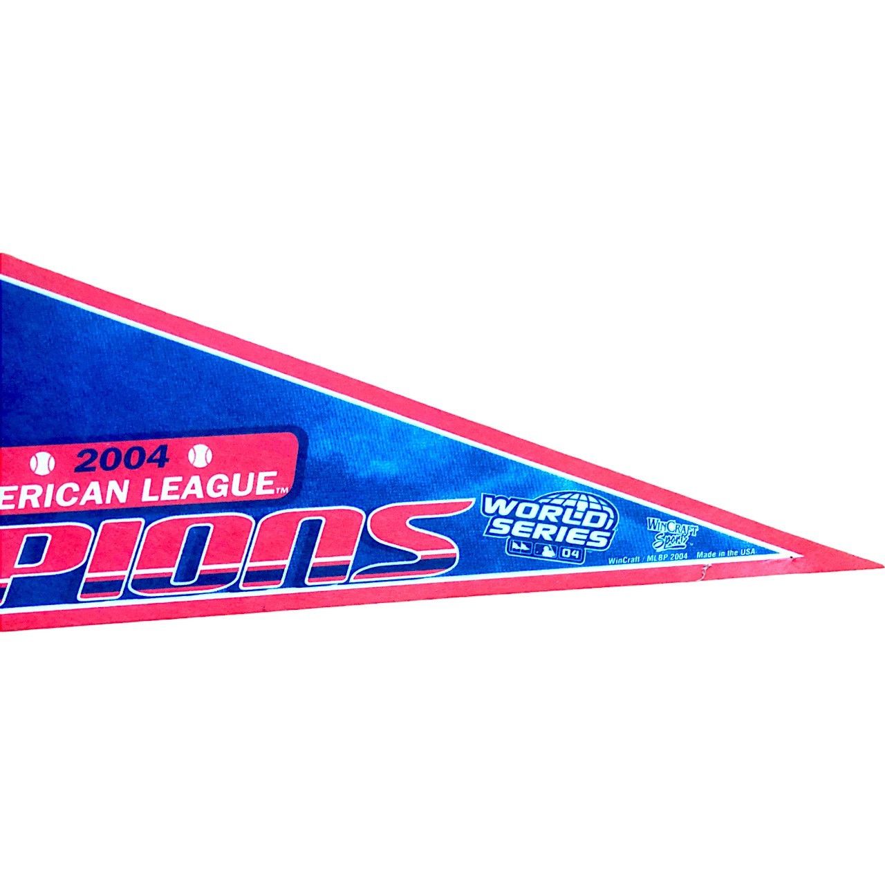 MLB Boston Red Sox 2004 MLB Baseball AL Champions Pennant Size ONE SIZE - 4 Thumbnail