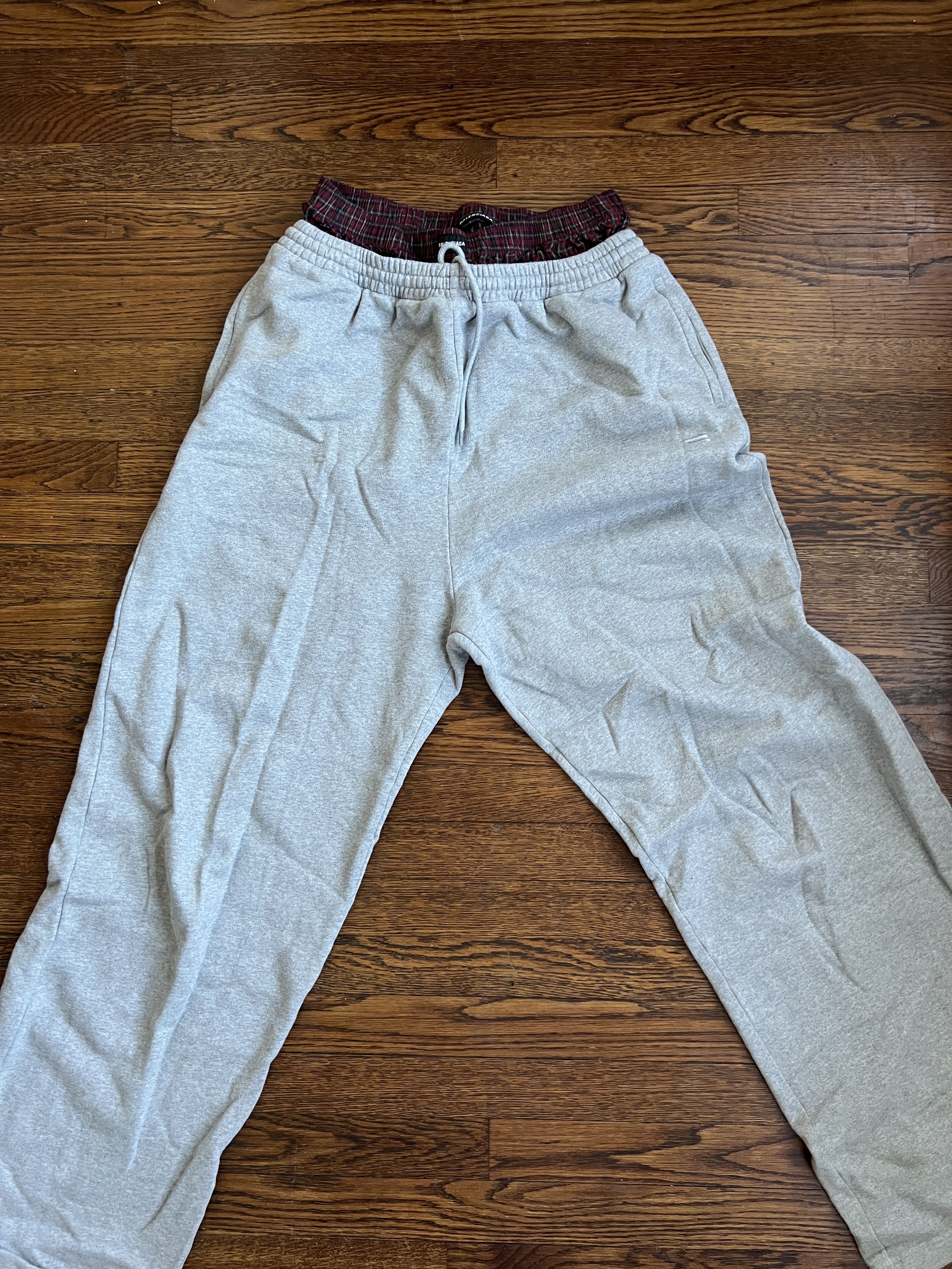 Balenciaga Trompe Sweatpants | Grailed