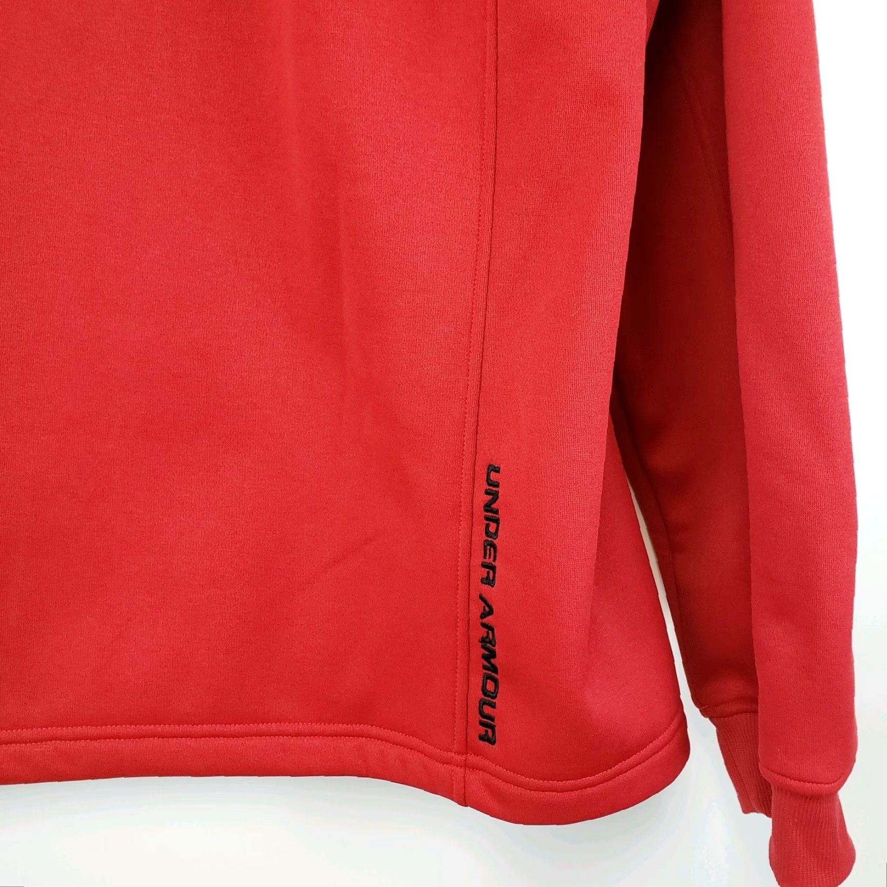 Under Armour Under Armour Jacket Mens M Red Full Zip Long Sleeve Pockets Logo Under armour Jacket M Red Full Zip Long Sleeve Pockets Logo Size US M / EU 48-50 / 2 - 6 Thumbnail