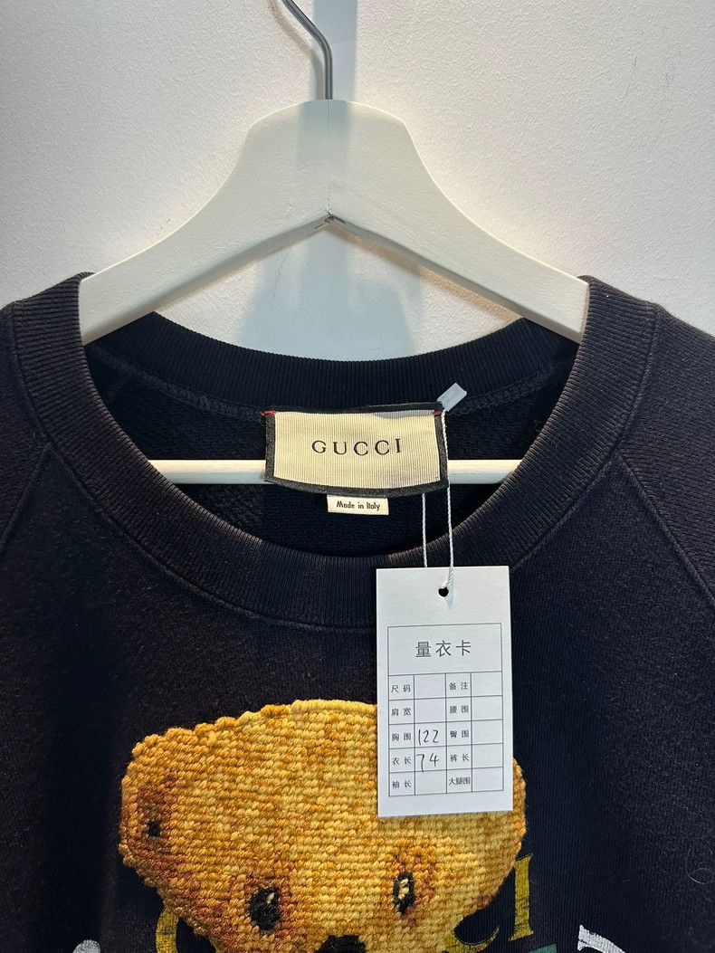 Gucci Gucci Teddy bear sweatshirt 2502-Nextarrow Size US M / EU 48-50 / 2 - 2 Thumbnail