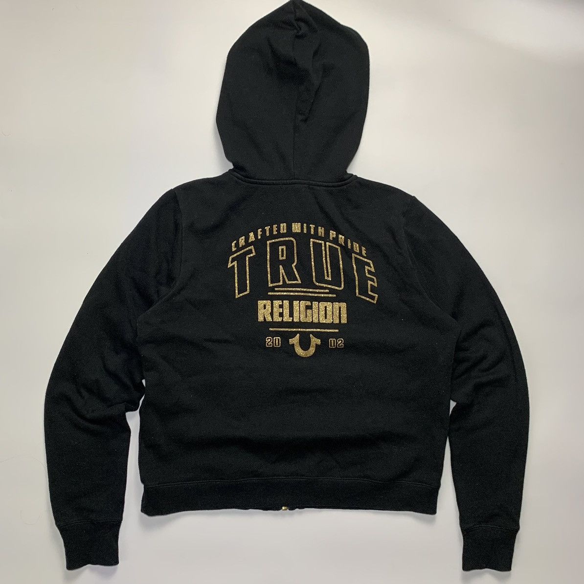 Other Y2K True Religion Cropped Zip Up Hoodie Size M / US 6-8 / IT 42-44 - 1 Thumbnail