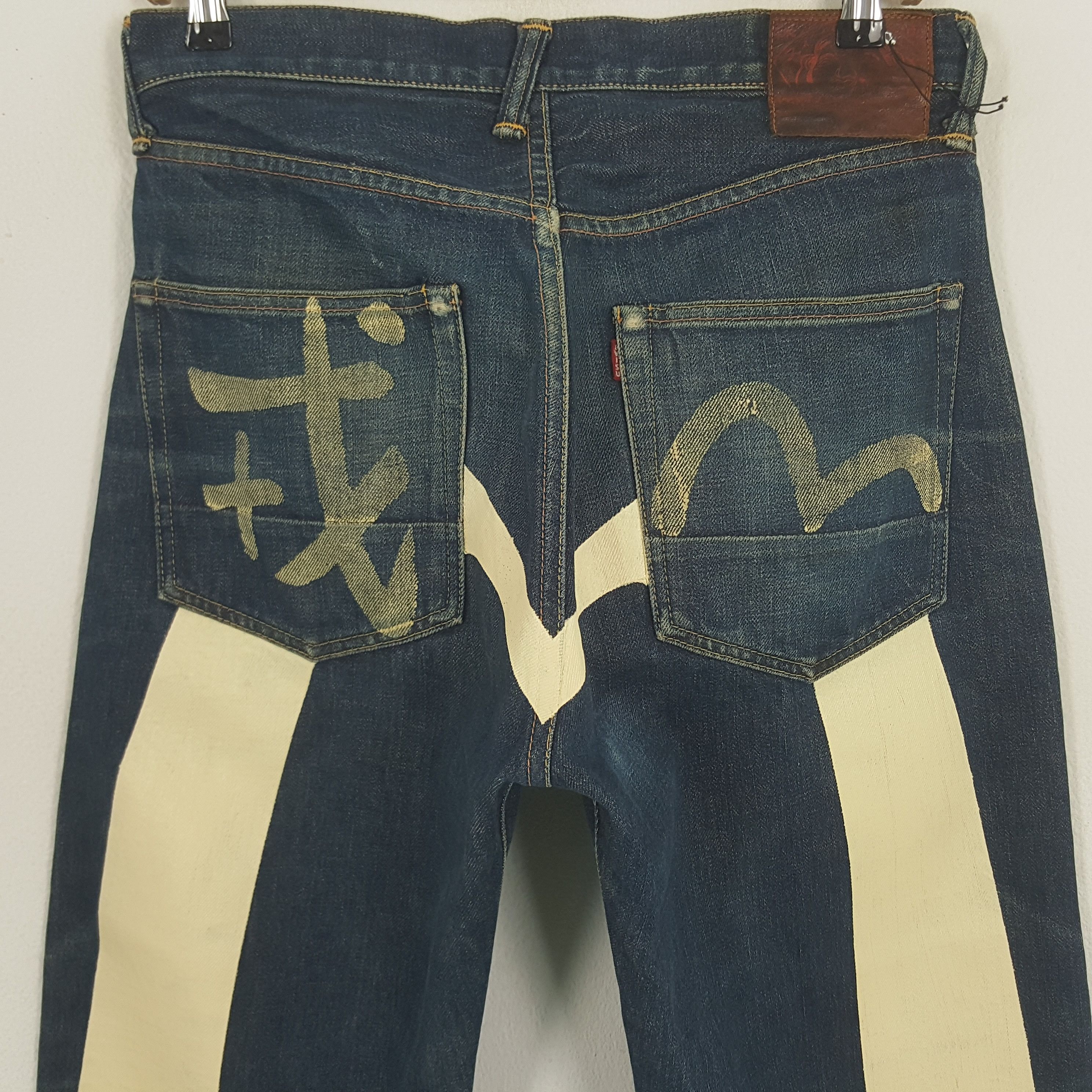 Evisu × Japanese Brand × Vintage Vintage Evisu Selvedge Japanese Daicock Custom Denim Jeans Size US 30 / EU 46 - 2 Thumbnail