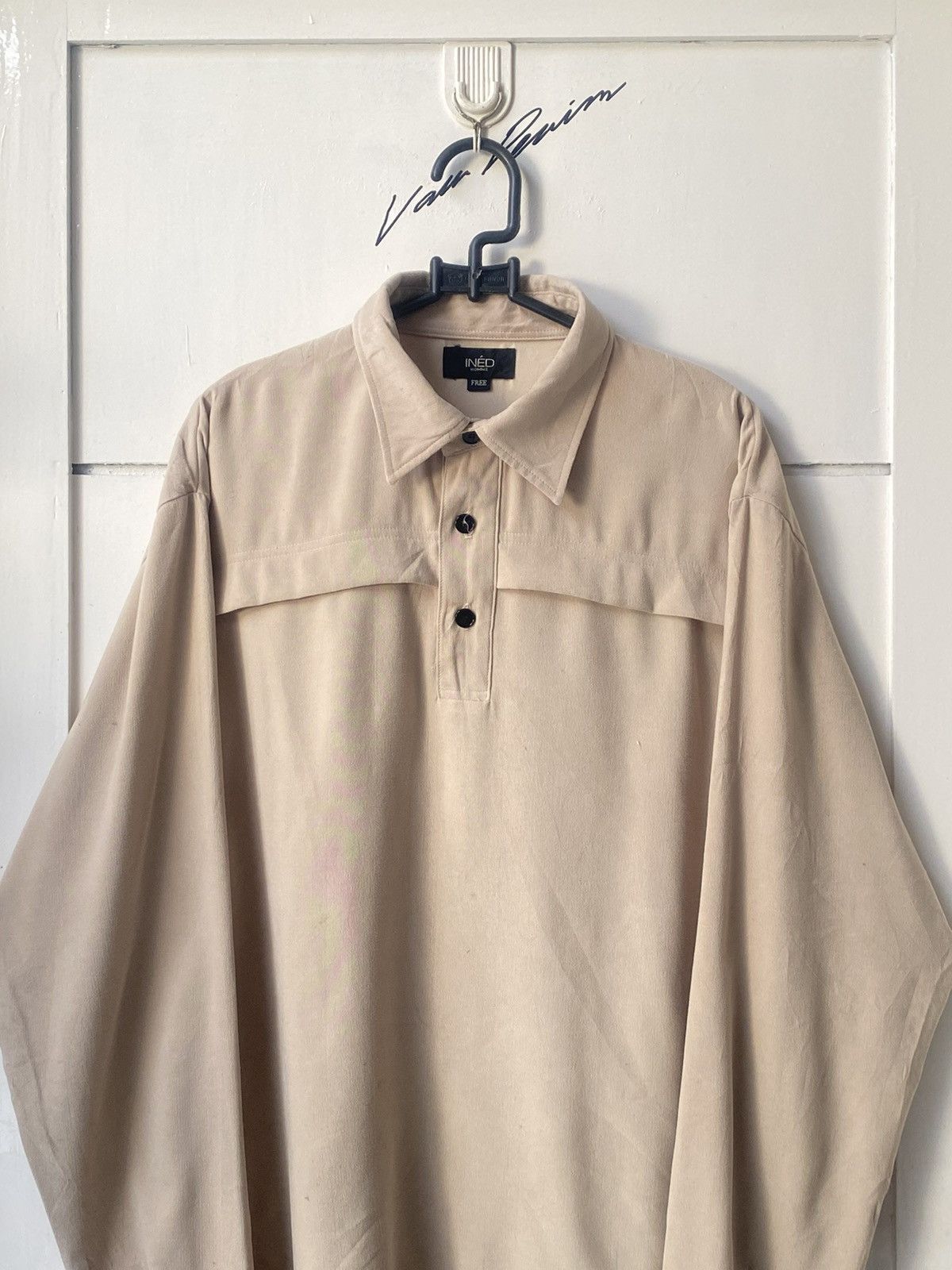 Yohji Yamamoto INED Yohji Yamamoto Beige T-shirt Size US M / EU 48-50 / 2 - 10 Thumbnail