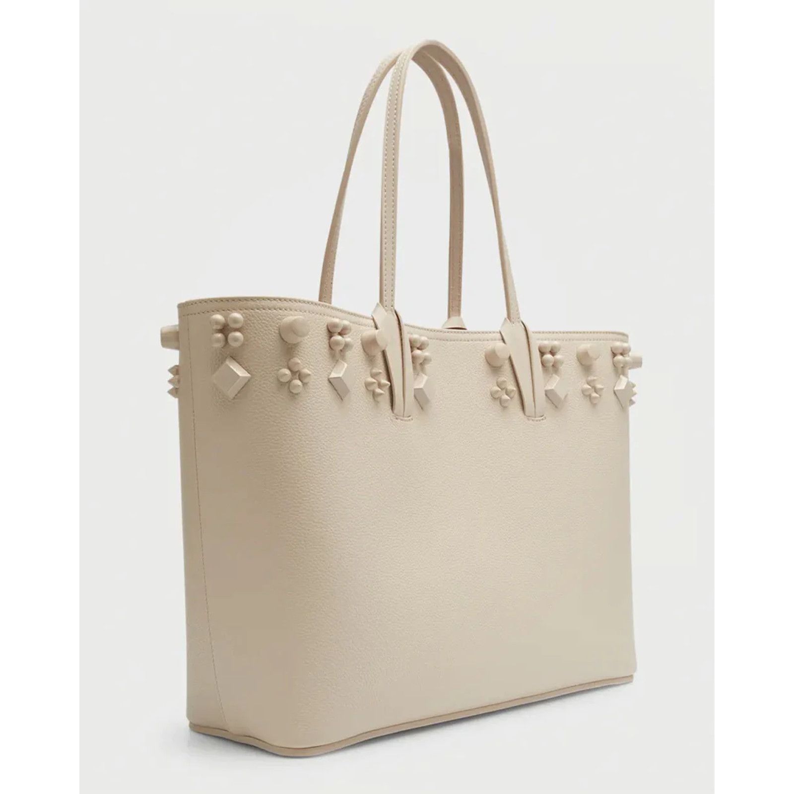 Christian Louboutin Christian Louboutin Leather Spike Tote Shoulder Bag Size ONE SIZE - 7 Thumbnail