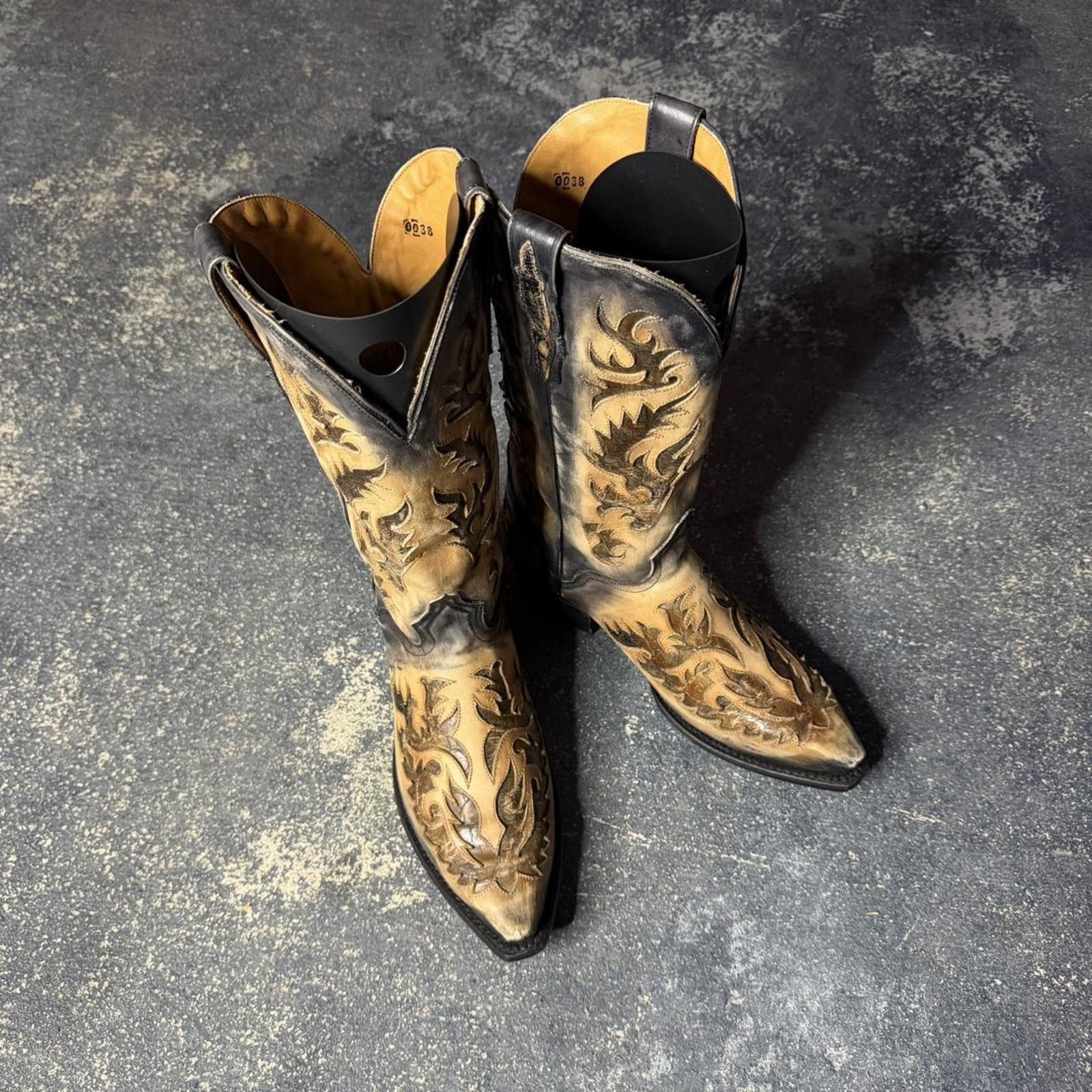 Other Vintage El Dorado HandMade Flame Boot Size US 8.5 / EU 41-42 - 2 Thumbnail