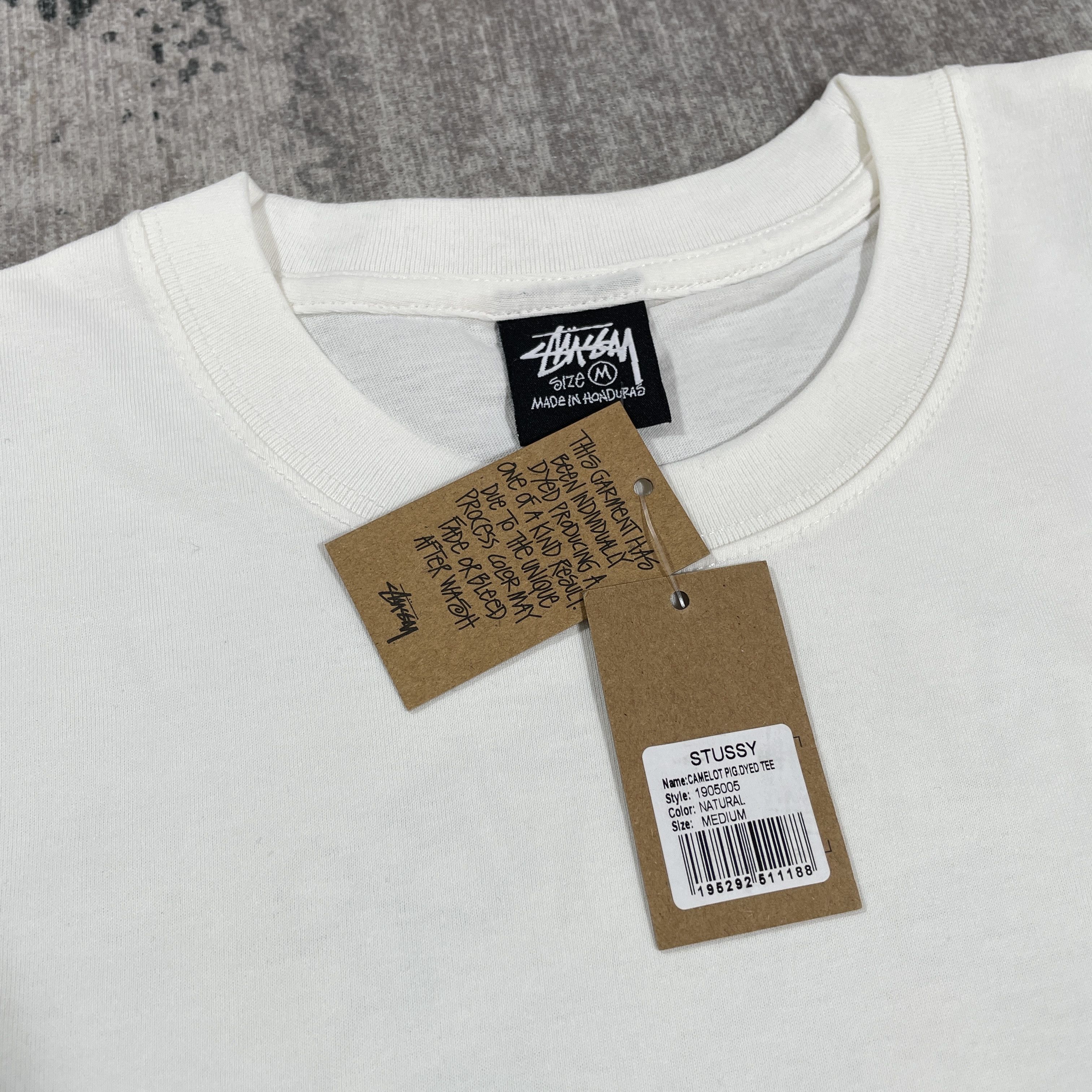 Stussy Stussy Pig Dyed Tee Camelot Natural Size US M / EU 48-50 / 2 - 5 Thumbnail