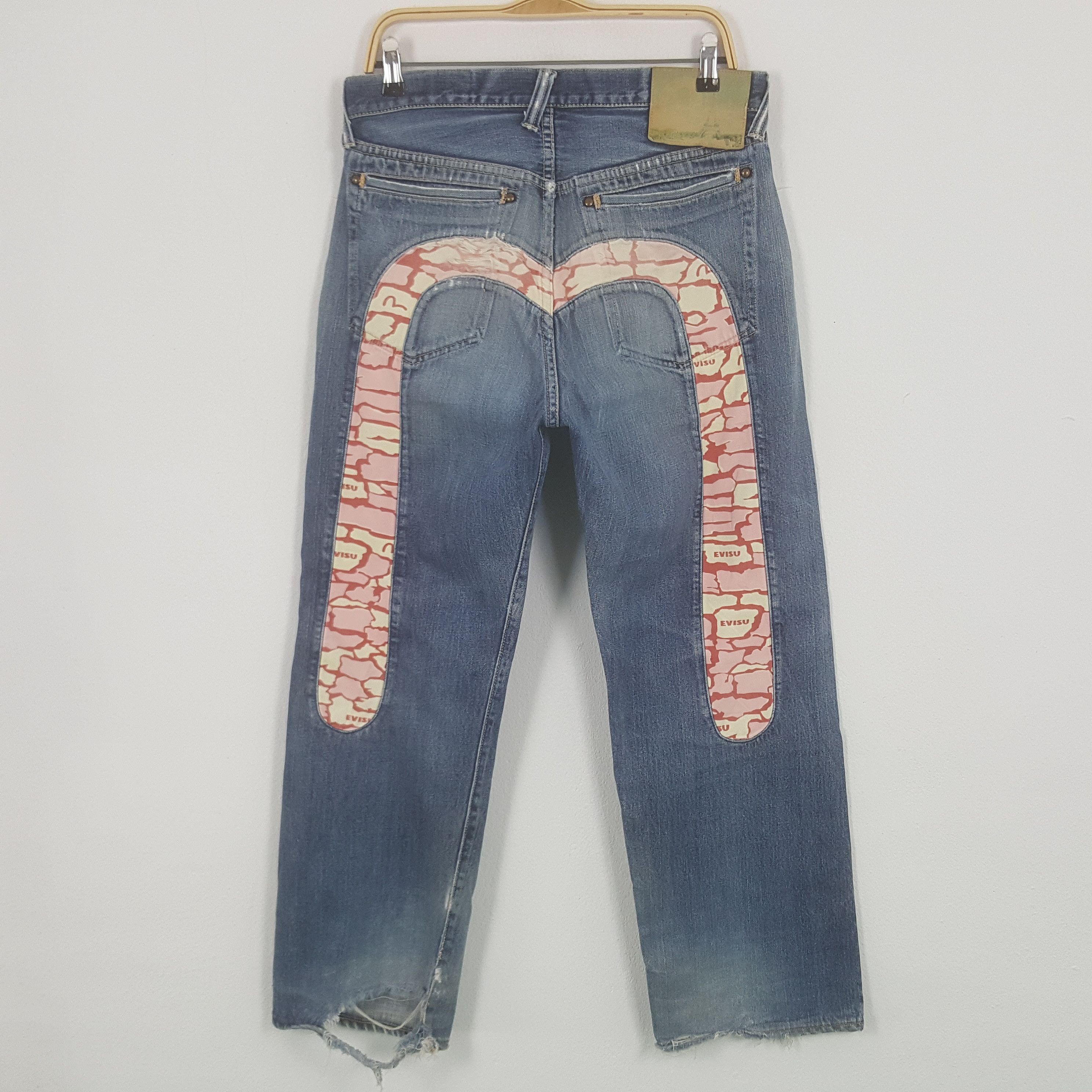 image of Avant Garde x Evisu Vintage Evisu Japan Selvedge Daicock Denim Jeans in Blue Jean, Men's (Size 32)