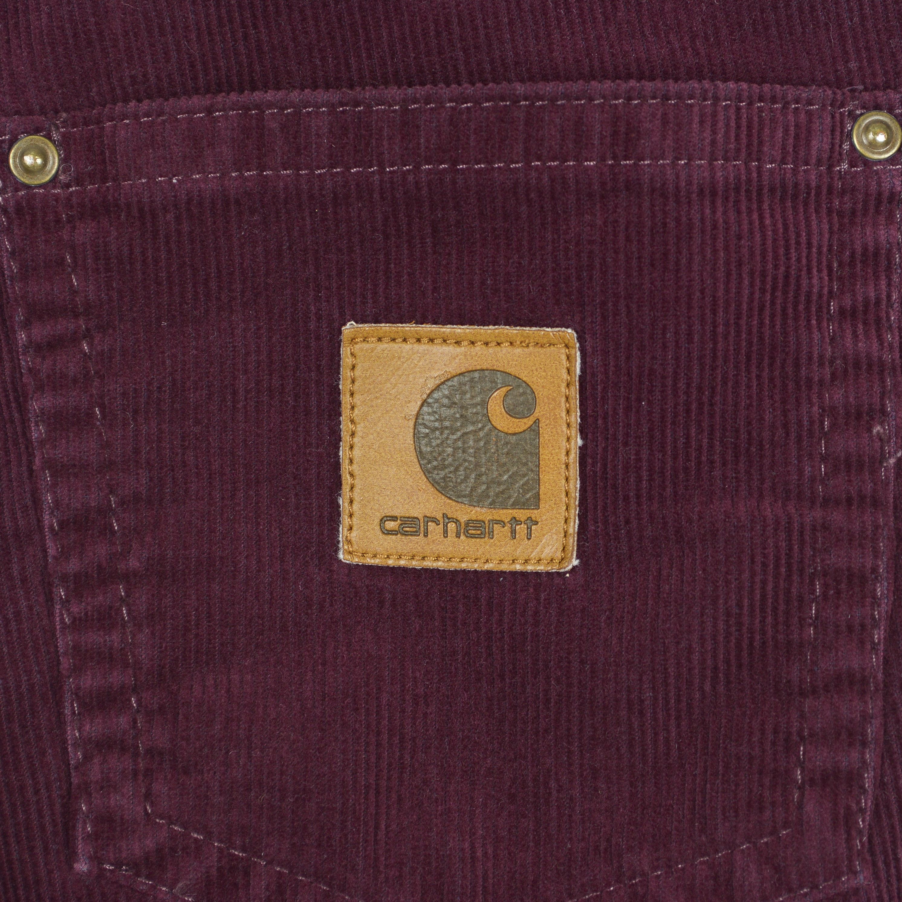 Carhartt Slim Pant Mens W29 L32 Corduroy Cords Pants Trousers Zip Fly Size US 29 - 5 Thumbnail