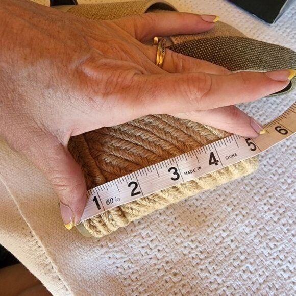 Lauren Ralph Lauren Lauren Ralph Lauren Erica Sz. 9 Olive/Flax Espandrille 5" He Size US 9 / IT 39 - 14 Thumbnail