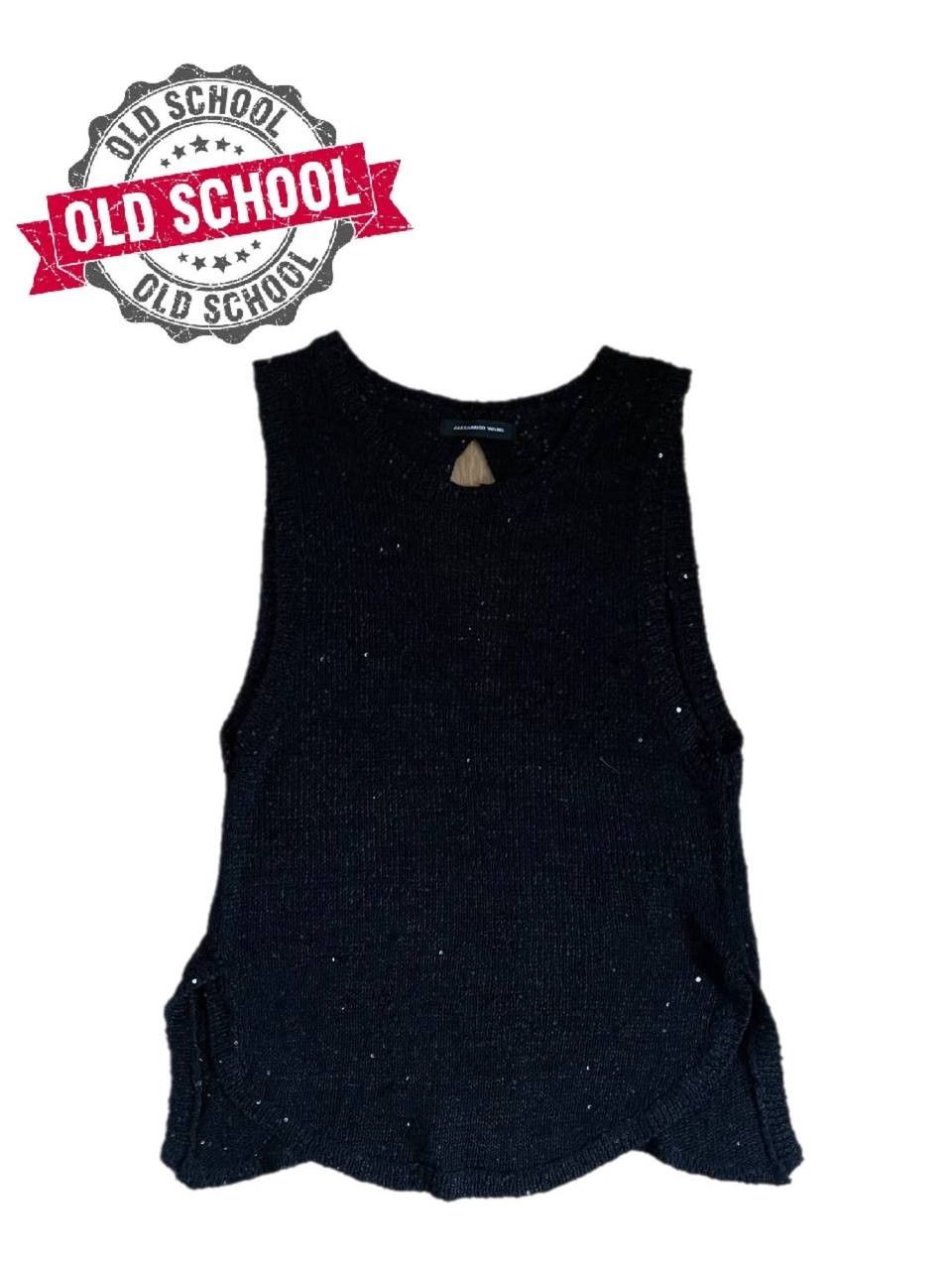 Alexander Wang Alexander Wang Sleeveless Knitted T-shirt Size S / US 4 / IT 40 - 1 Thumbnail