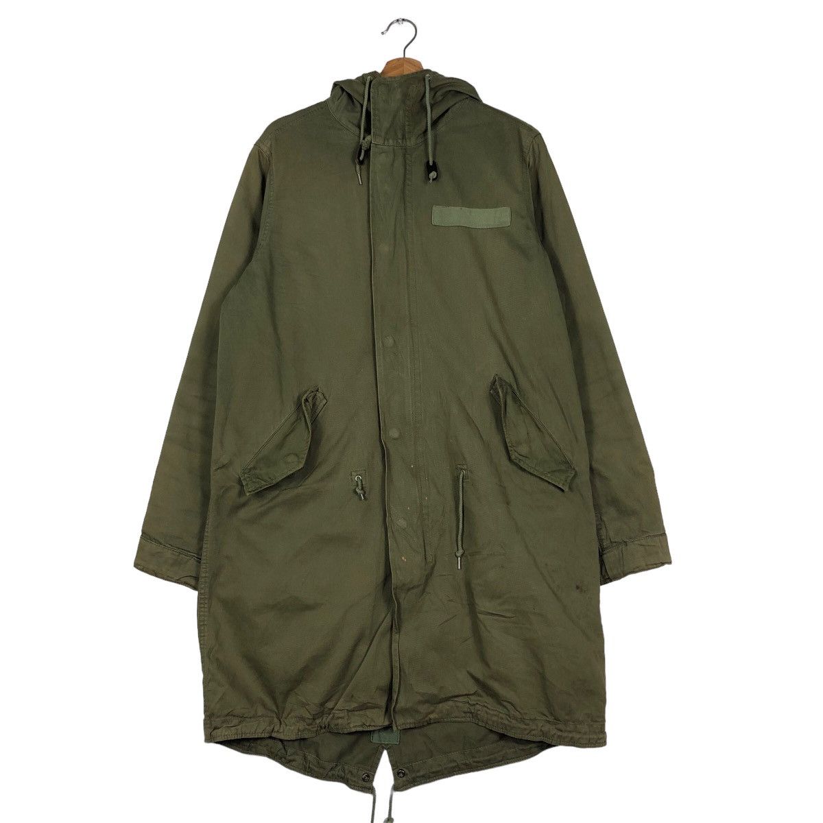 Japanese Brand 🔥Vintage Fish Tail Parka Jacket Biker Schott Multi Pocket Size US L / EU 52-54 / 3 - 11 Thumbnail