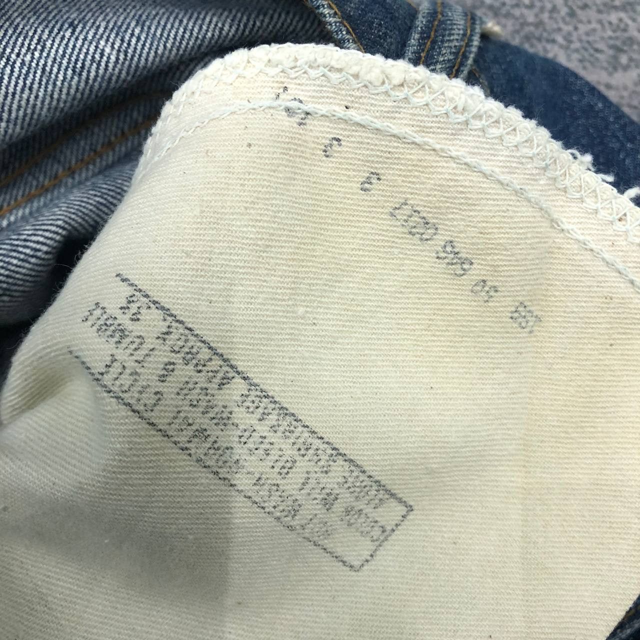 Levi's P750 VTG BIG E OREN TAG BUTTON NO 10 FLARED LEVI'S JEANS Size US 30 / EU 46 - 6 Thumbnail