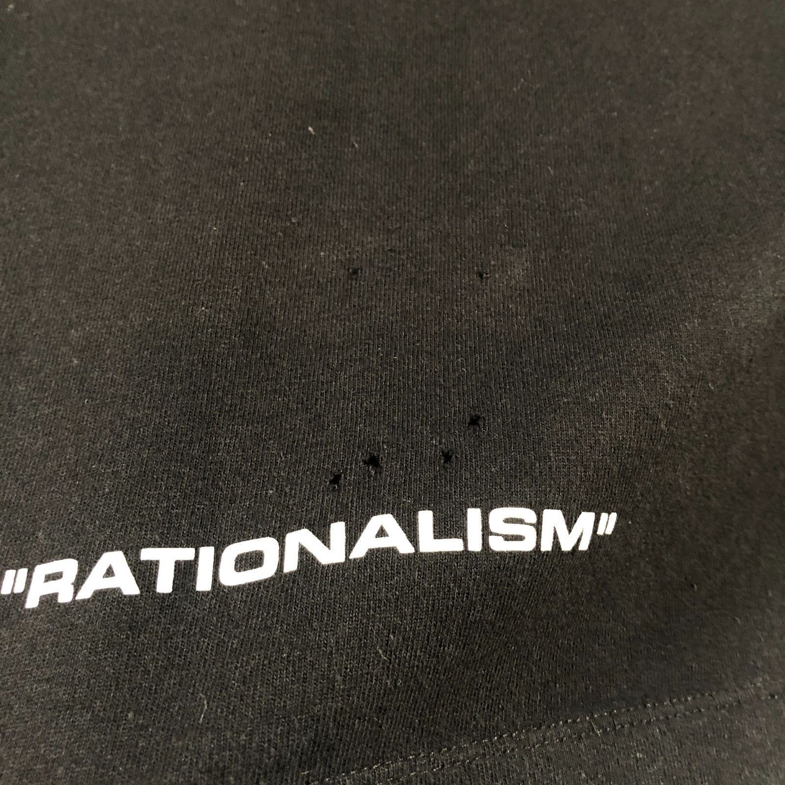 Off-White Off White Rationalism Black Blue Tee T Shirt Size Large L Size US L / EU 52-54 / 3 - 6 Thumbnail