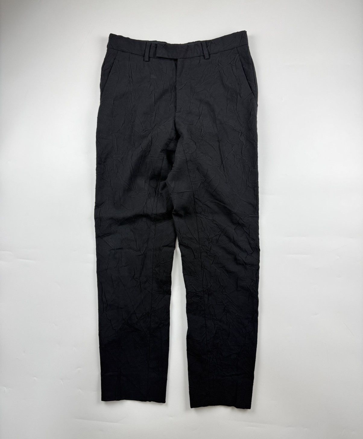 Dior Dior Homme Wool Wrinkled Trouser Size US 28 / EU 44 - 1 Thumbnail