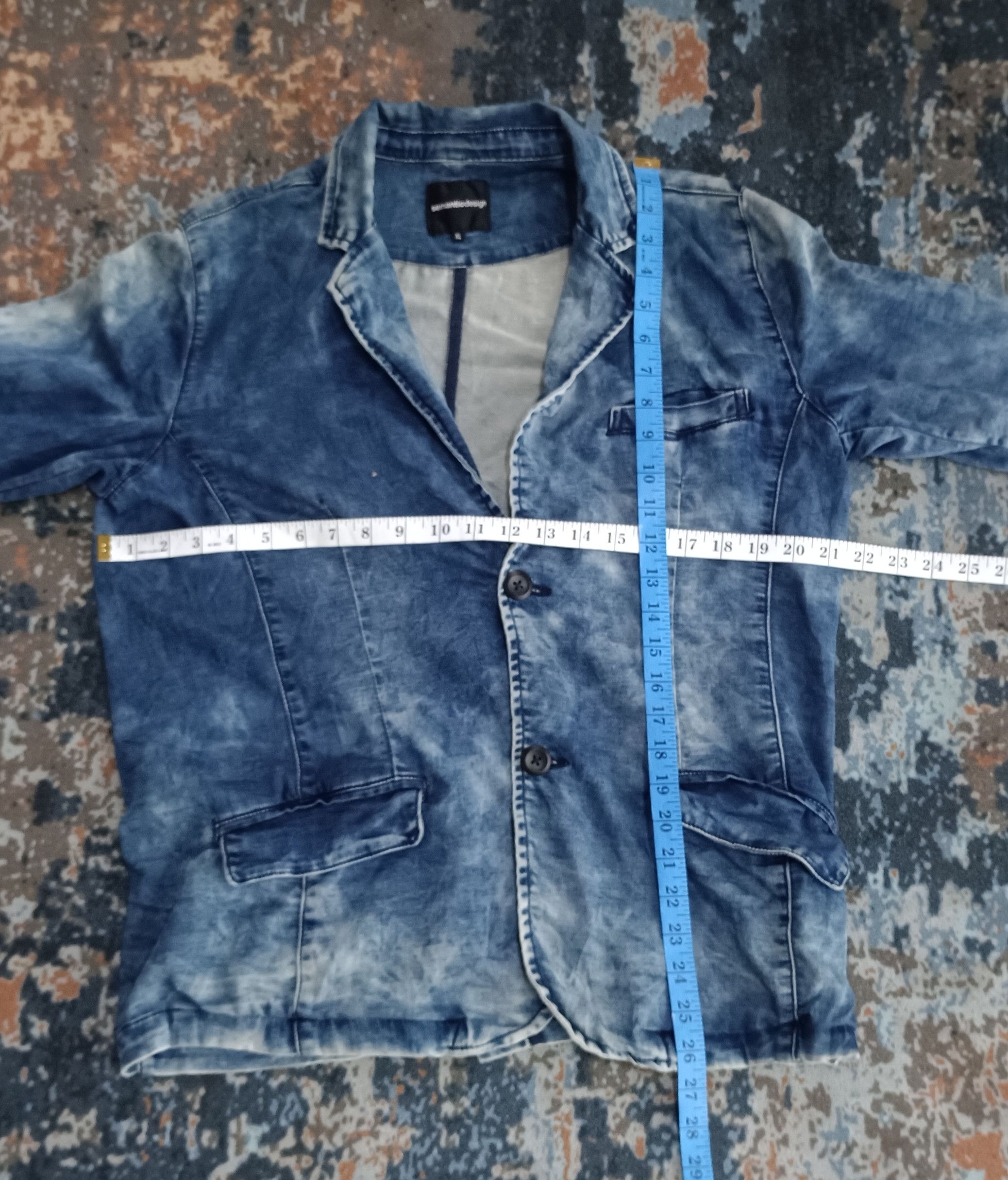 semanticdesign Semantic Design 3/4 Sleeve Denim Jacket Size US L / EU 52-54 / 3 - 13 Thumbnail