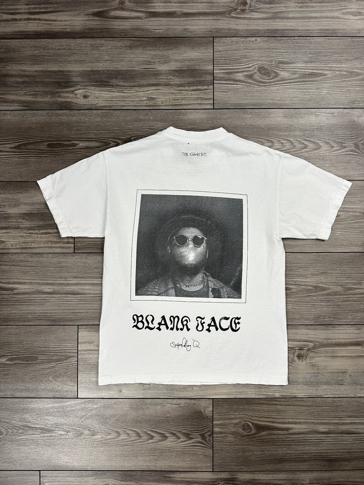 Rap Tees ScHoolboy Q Blank Face That Part T Shirt Size US M / EU 48-50 / 2 - 2 Thumbnail