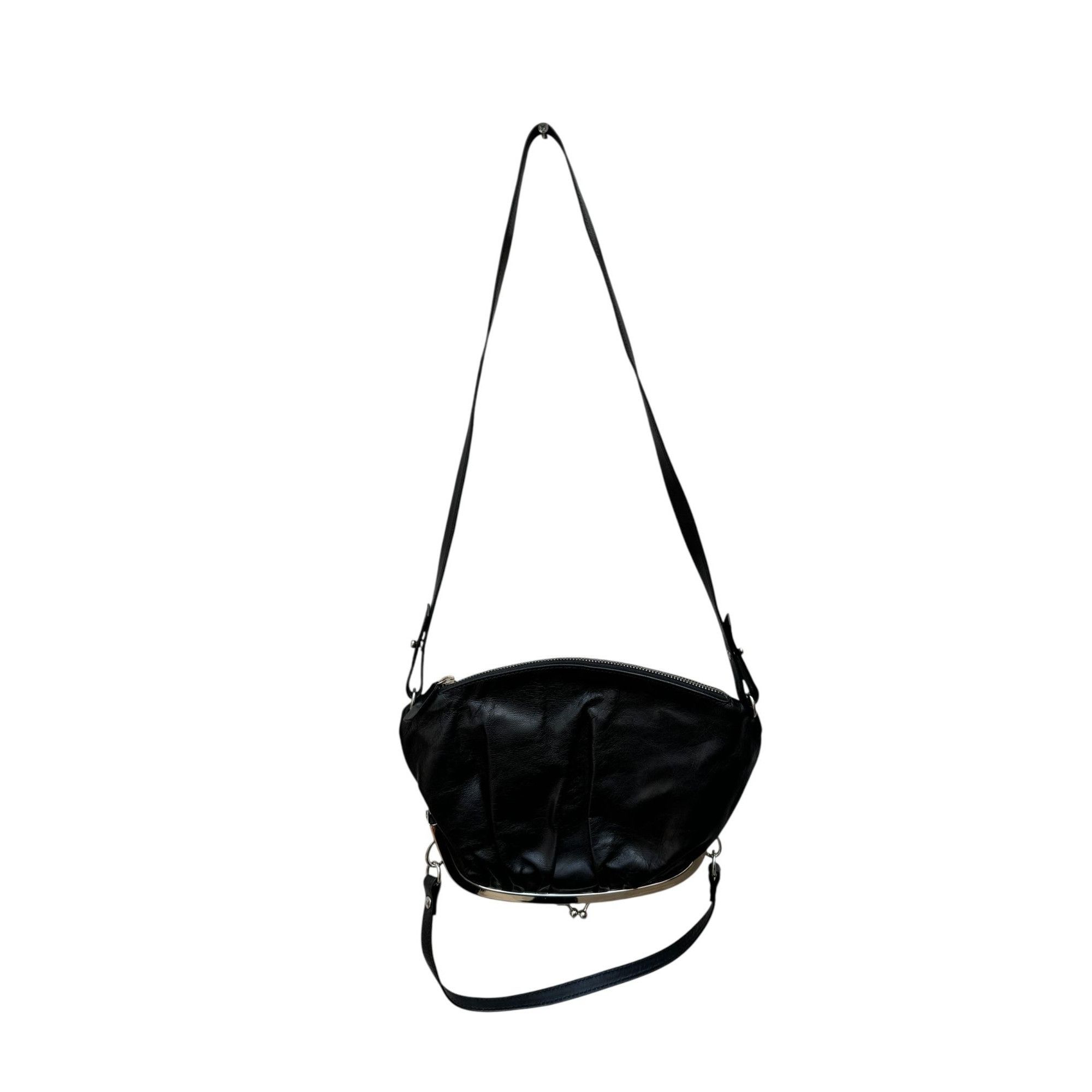 Maison Margiela Black Leather Upside Down Handbag Size ONE SIZE - 1 Thumbnail