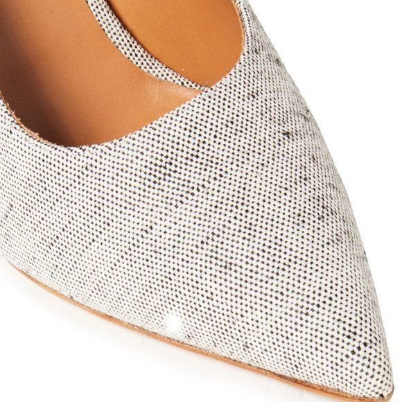 Victoria Beckham Victoria Beckham Canvas Pointy Pump Heels Size US 10 / IT 40 - 12 Thumbnail