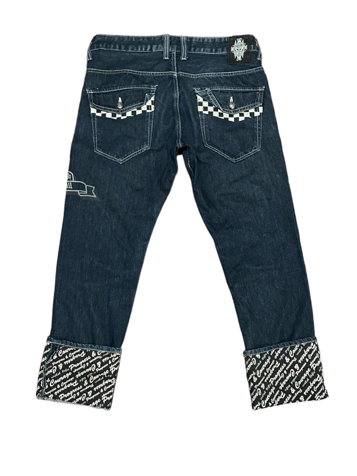 If Six Was Nine × Japanese Brand Japanese Wild Life Skull Jeans Size US 34 / EU 50 - 11 Thumbnail
