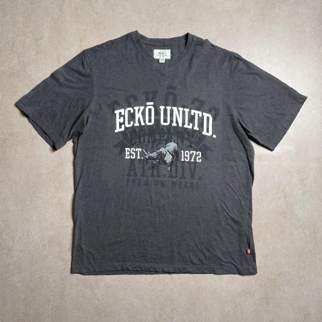 Ecko Unltd. Vintage Ecko Unltd Grey T-shirt - XL Size US M / EU 48-50 / 2 - 1 Thumbnail