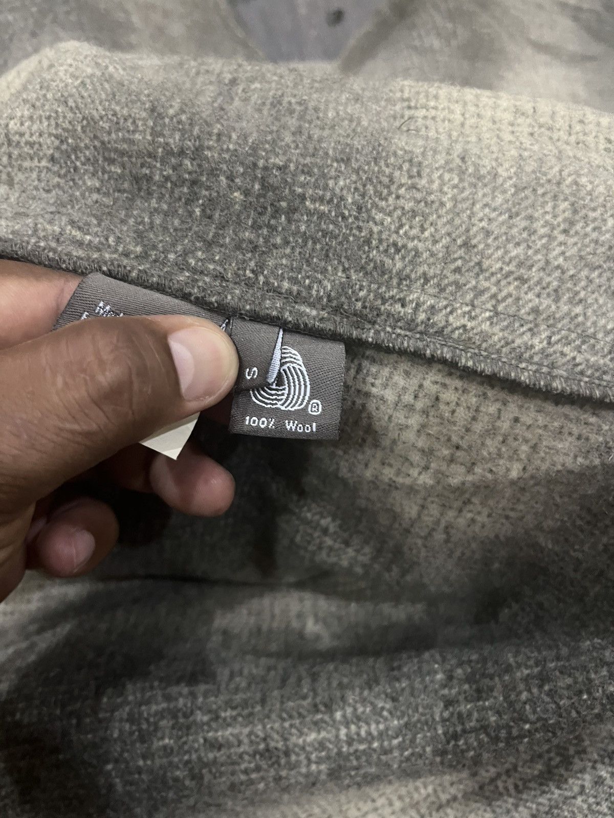 Calvin Klein × Vintage Vintage CALVIN KLEIN long jaket hoodies wool made in u.s.a Size US XL / EU 56 / 4 - 12 Thumbnail