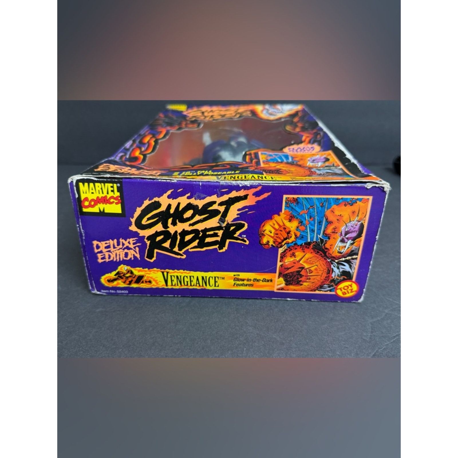 Marvel Comics Vintage 1995 Toybiz Marvel Ghost Rider Vengeance 10" inches Size ONE SIZE - 6 Thumbnail