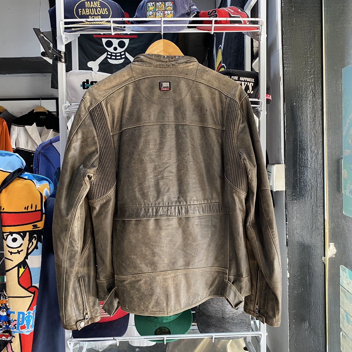 Fubu Vintage 80s 90s Genuine Leather FUBU Jacket Tupac Shakur Size US L / EU 52-54 / 3 - 2 Thumbnail