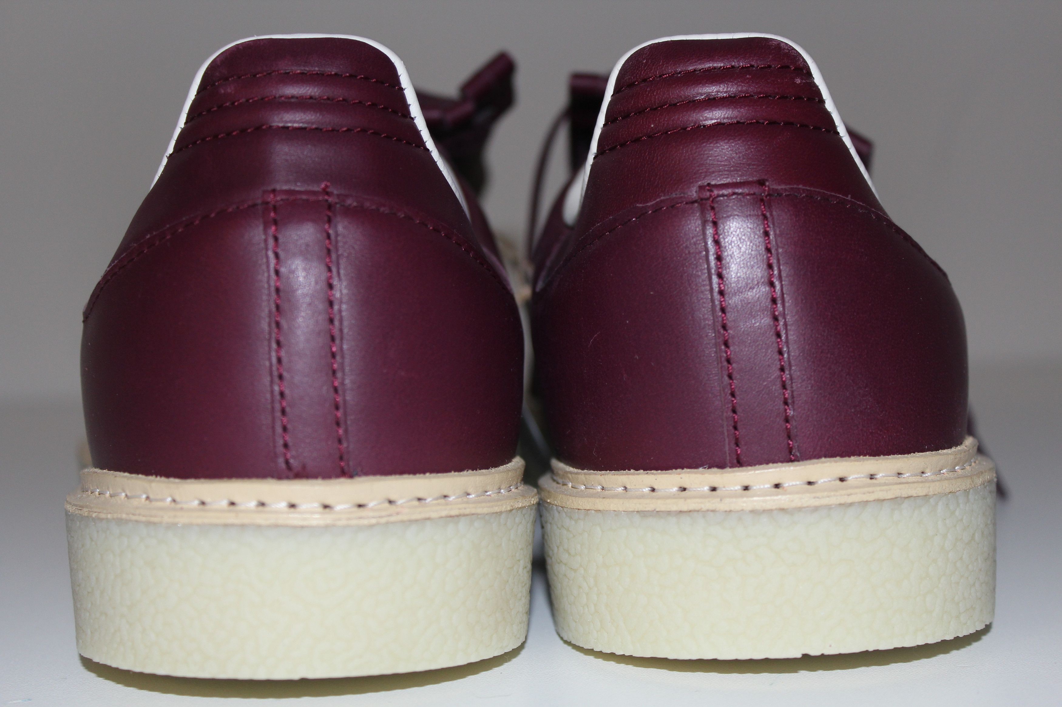 Adidas Adidas Samba Lux Maroon /Off White Men's Size 12.5 Sneakers Size US 12.5 / EU 45-46 - 3 Thumbnail