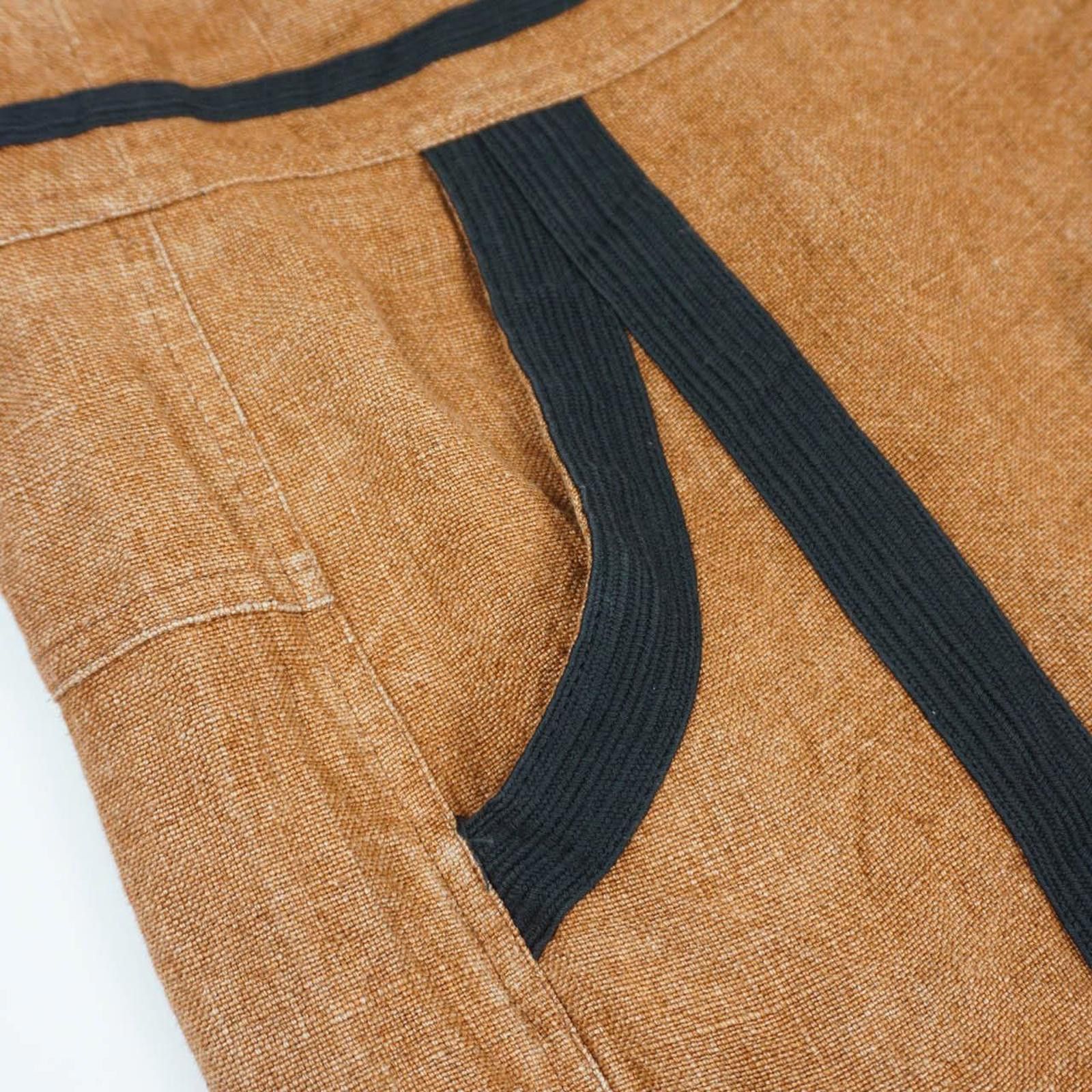 Dries Van Noten (S/M) DRIES VAN NOTEN SS14 Tied Waist A-line Skirt Size 32" / US 10 / IT 46 - 5 Thumbnail