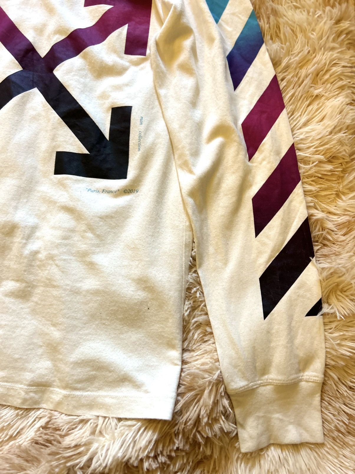 Off-White CRAZY OFF-WHITE GRADIENT ARROWS TEE Size US S / EU 44-46 / 1 - 3 Thumbnail