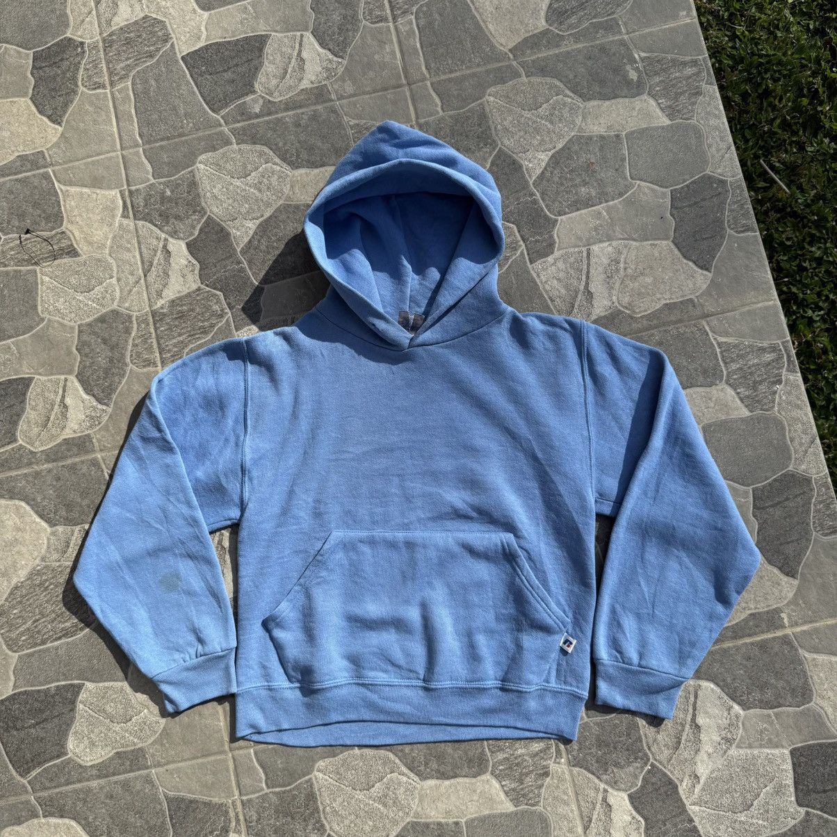 Russell Athletic Russel Athletic Blank Hoodie Vintage Size US XS / EU 42 / 0 - 1 Thumbnail