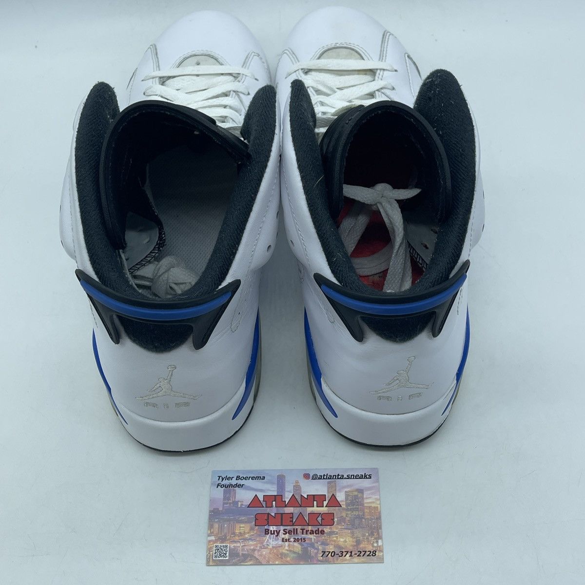 Jordan Brand Air Jordan 6 sport blue Size US 9.5 / EU 42-43 - 6 Thumbnail