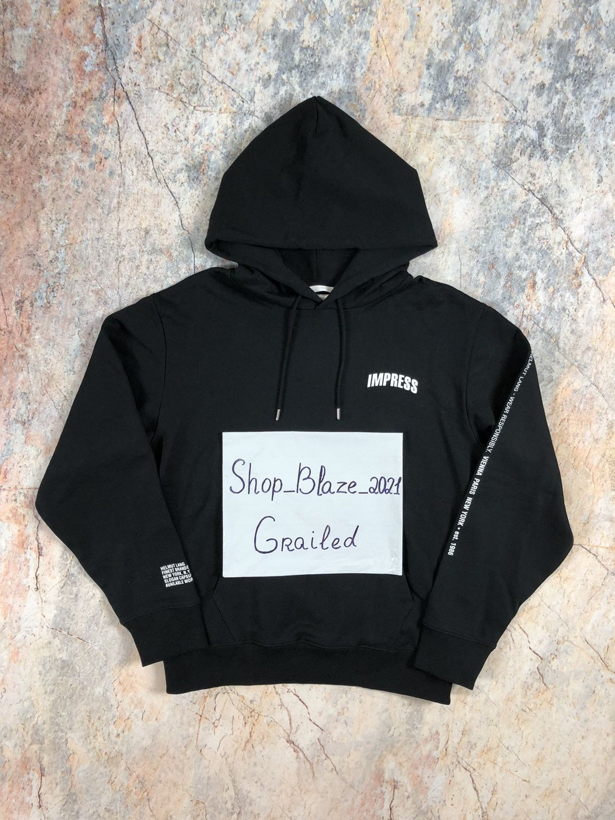 Helmut Lang Helmut Lang black new hoodie Size US L / EU 52-54 / 3 - 3 Thumbnail