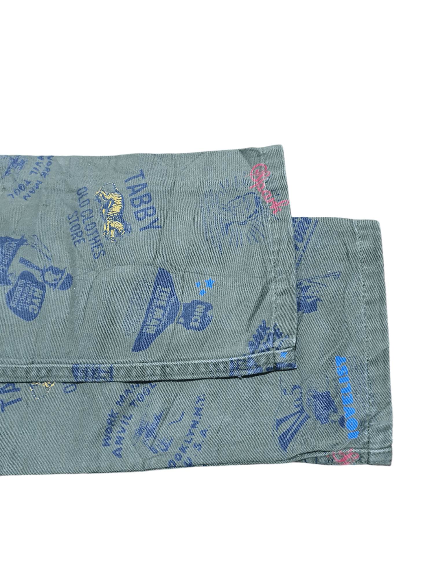 Japanese Brand × United Arrows UNITED ARROWS A DAY IN THE LIFE 29/37.5 FULL PRINT PANTS Size US 29 - 5 Thumbnail