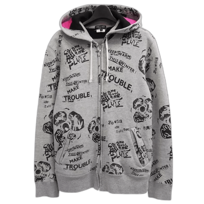Comme des Garcons Comme des Garcons Printed Hooded Sweatshirt-2506 Size M / US 6-8 / IT 42-44 - 1 Thumbnail