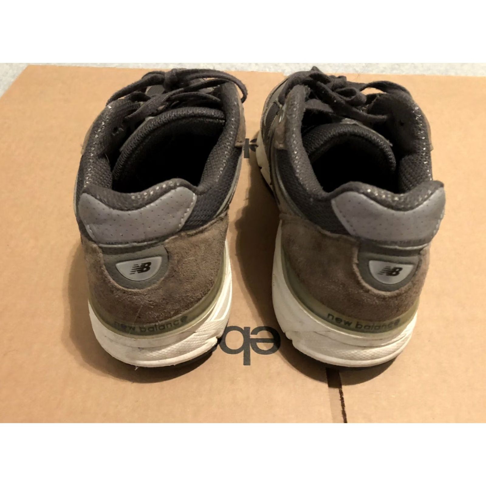 New Balance New Balance 990 V4 Womens W990MG4 Made in USA Suede Green Size 8 Green Womens 990 V4 Walking Athletic Shoes Size US 8 / IT 38 - 7 Thumbnail