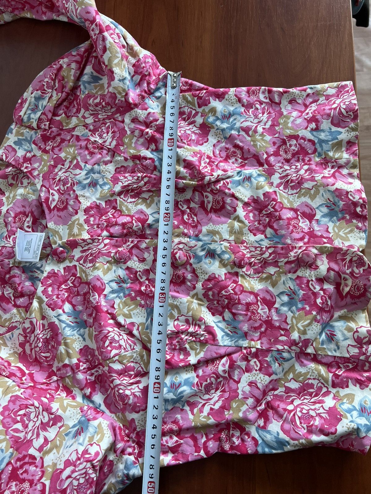 Laura Ashley VINTAGE 80’s LAURA ASHLEY PINK FLORAL ART BUTTON JACKET Uk16 Size XL / US 12-14 / IT 48-50 - 14 Thumbnail