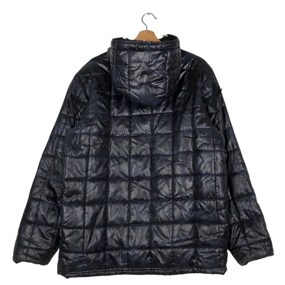 Avirex 🔥Rich Black Reversible Jacket Avirex Varsity Light Puffer Size US XL / EU 56 / 4 - 21 Thumbnail