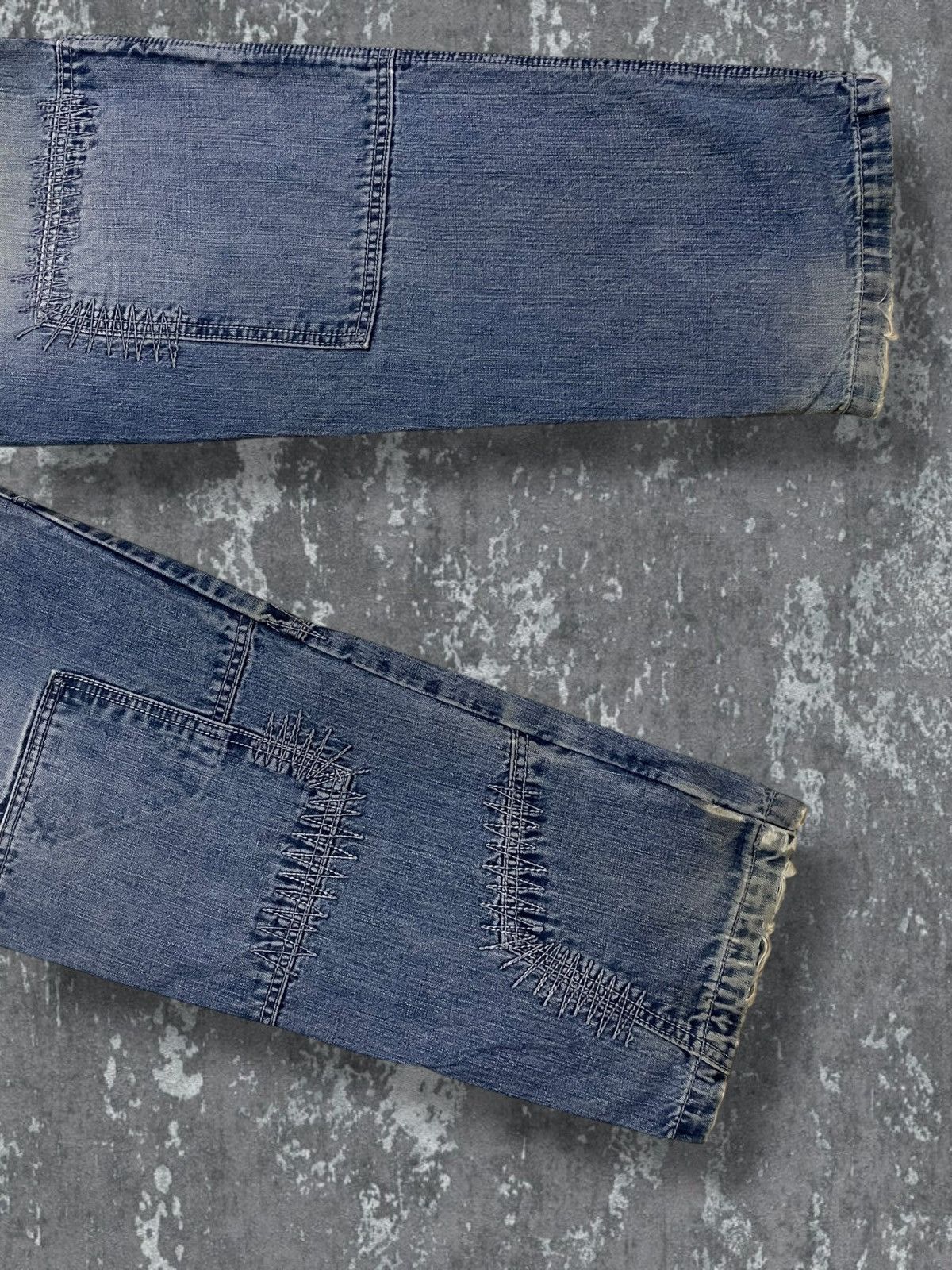Japanese Brand Vintage Japan Designer 90S Streetwear B.SB Baggy Distressed Size US 28 / EU 44 - 11 Thumbnail