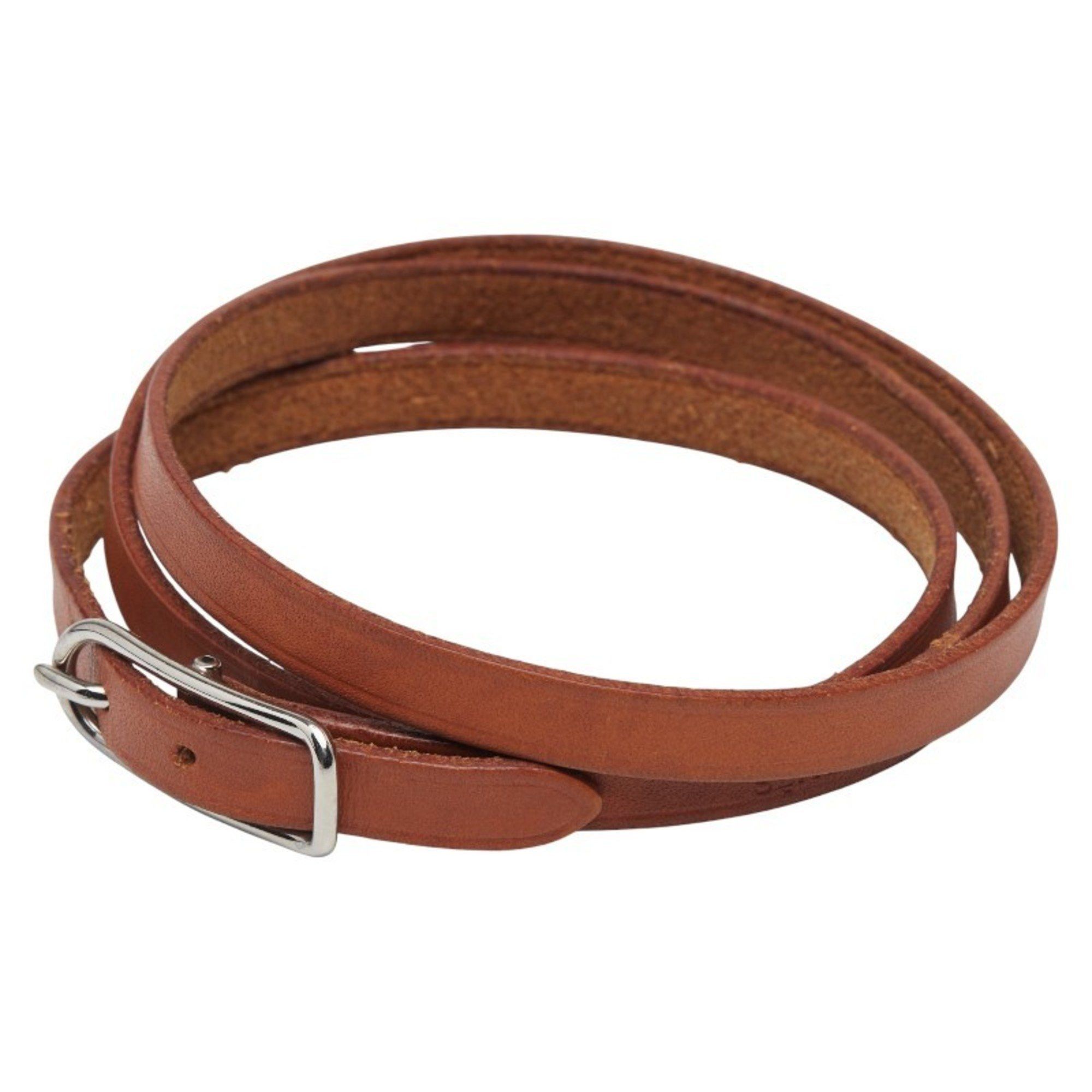 Hermes Hermes Api 1 Bracelet, 3-Row Brown Leather, Women's, HERMES Size ONE SIZE - 1 Thumbnail