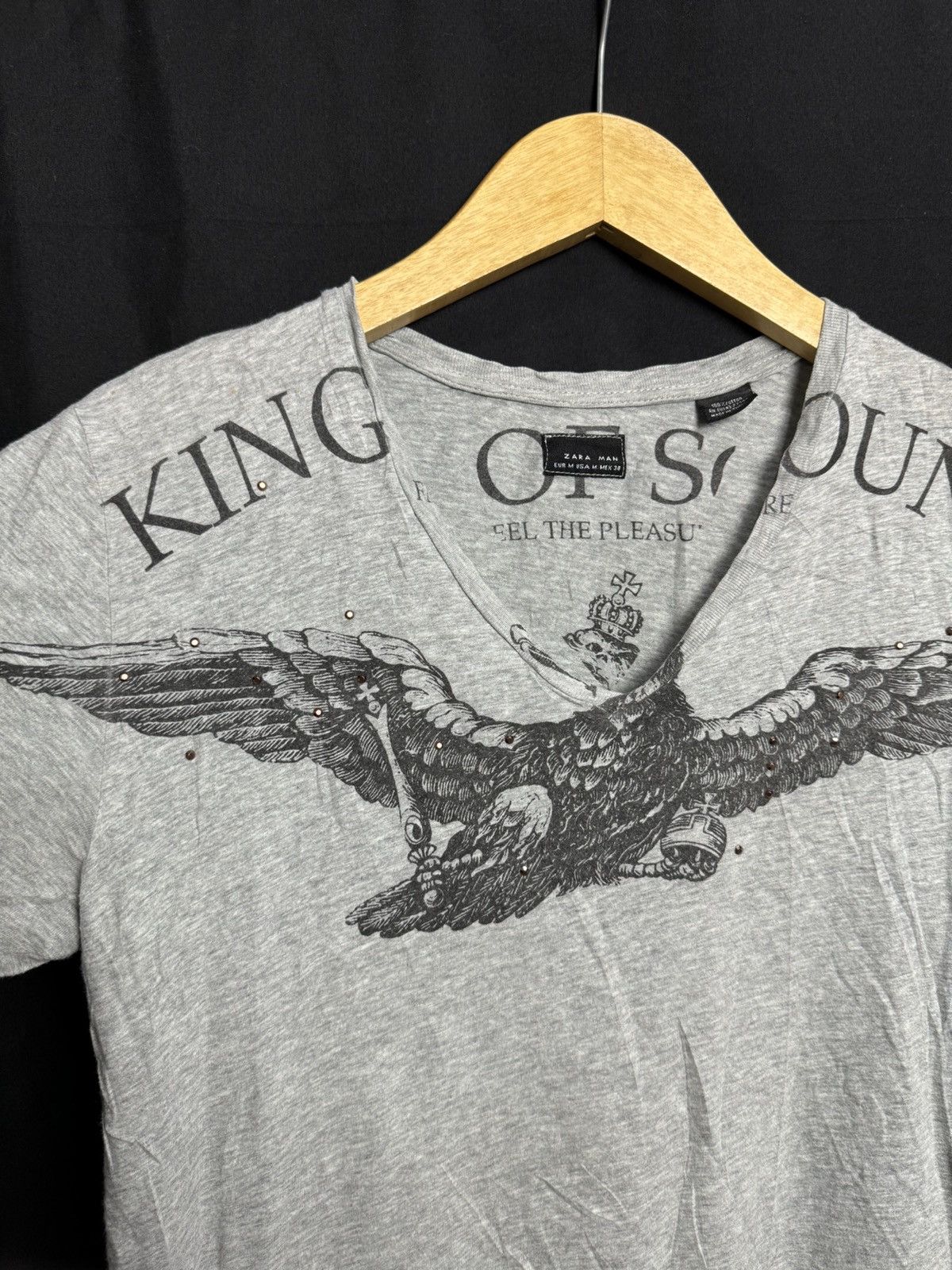 Hysteric Glamour × If Six Was Nine × Japanese Brand Eagle King Of Sound Zara Man tees Size US M / EU 48-50 / 2 - 3 Thumbnail