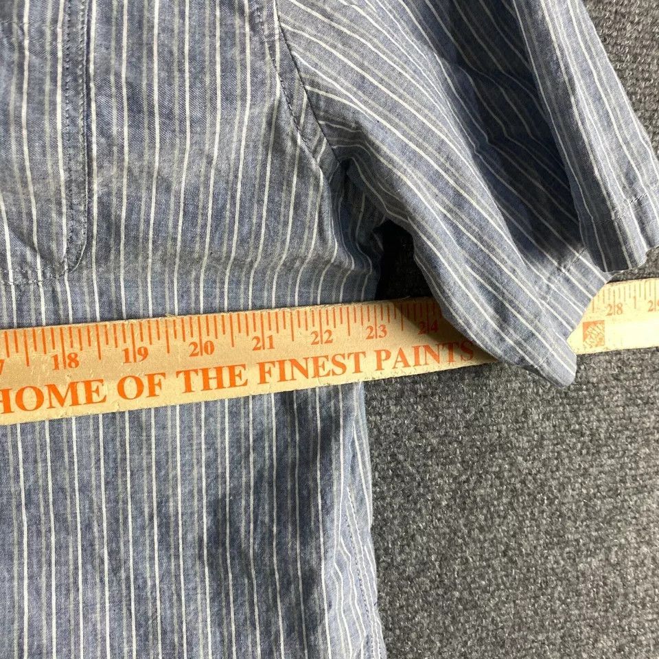Ezekiel Ezekiel Button Down Shirt Men's XXL Short Sleeve 2XL Striped Size US XXL / EU 58 / 5 - 4 Thumbnail