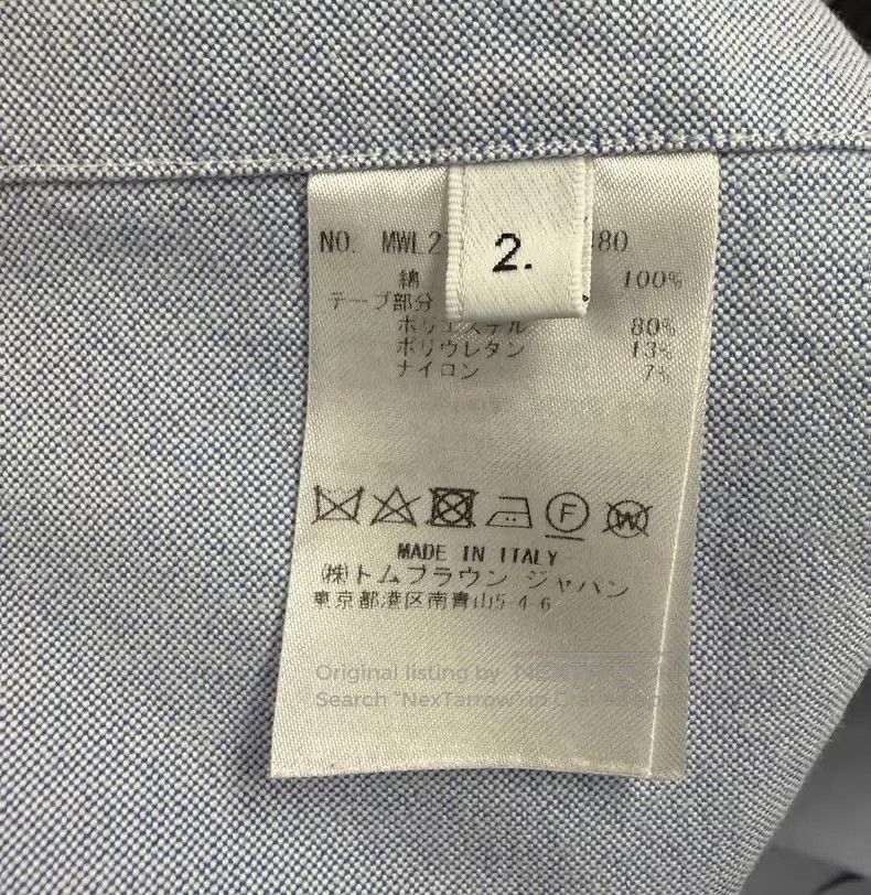 Thom Browne Thom Browne Shirt Size US M / EU 48-50 / 2 - 5 Thumbnail