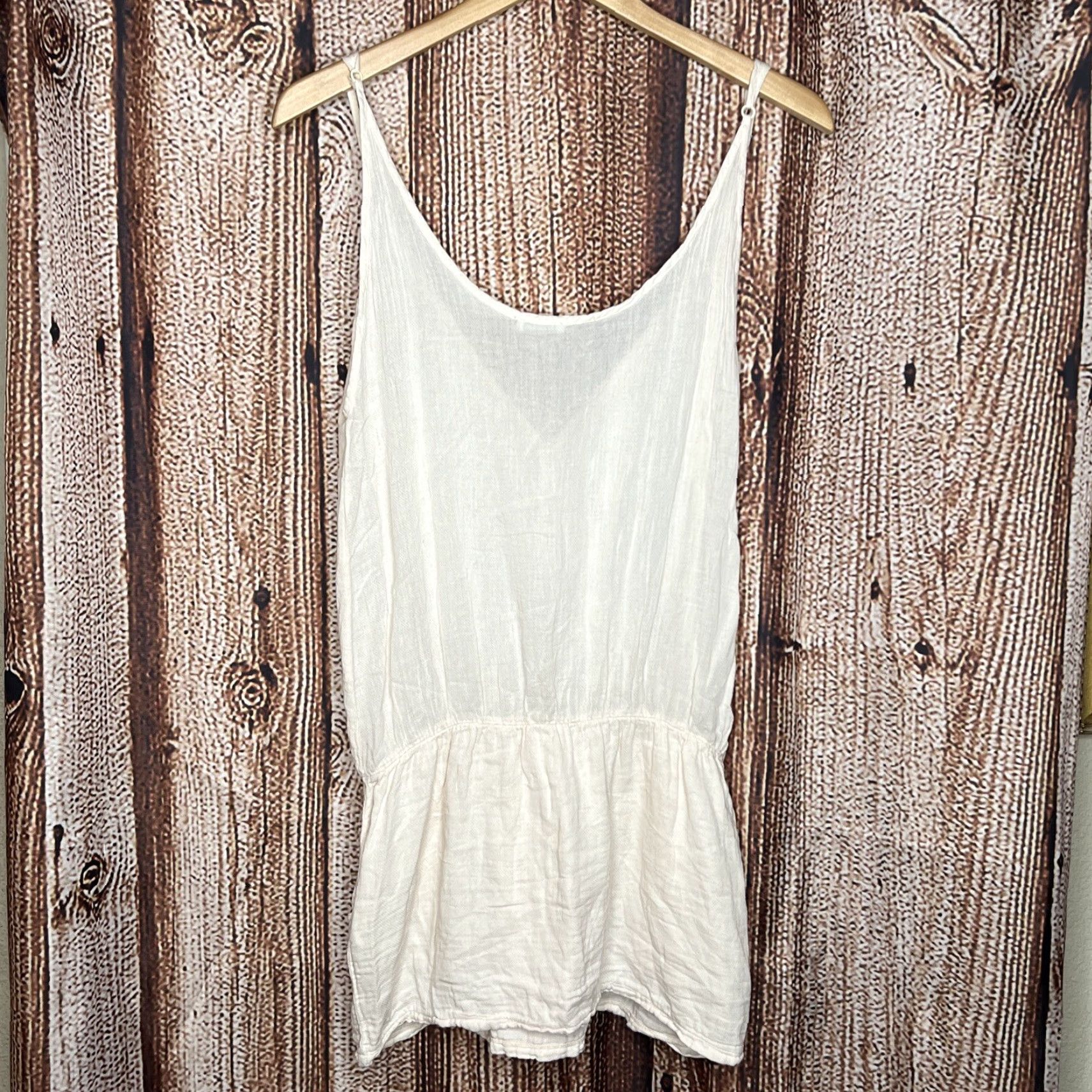 Vintage VINTAGE American Vintage Tank Top Sleeveless Dress Beige Womens Small Size S / US 4 / IT 40 - 3 Thumbnail