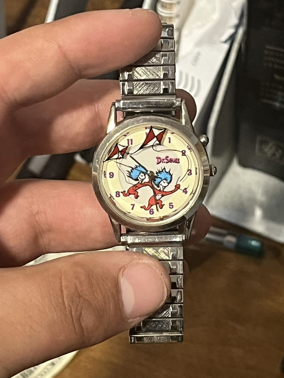 Vintage 1997 Thing 1 & Thing 2 Dr Seuss Watch Size ONE SIZE - 1 Thumbnail