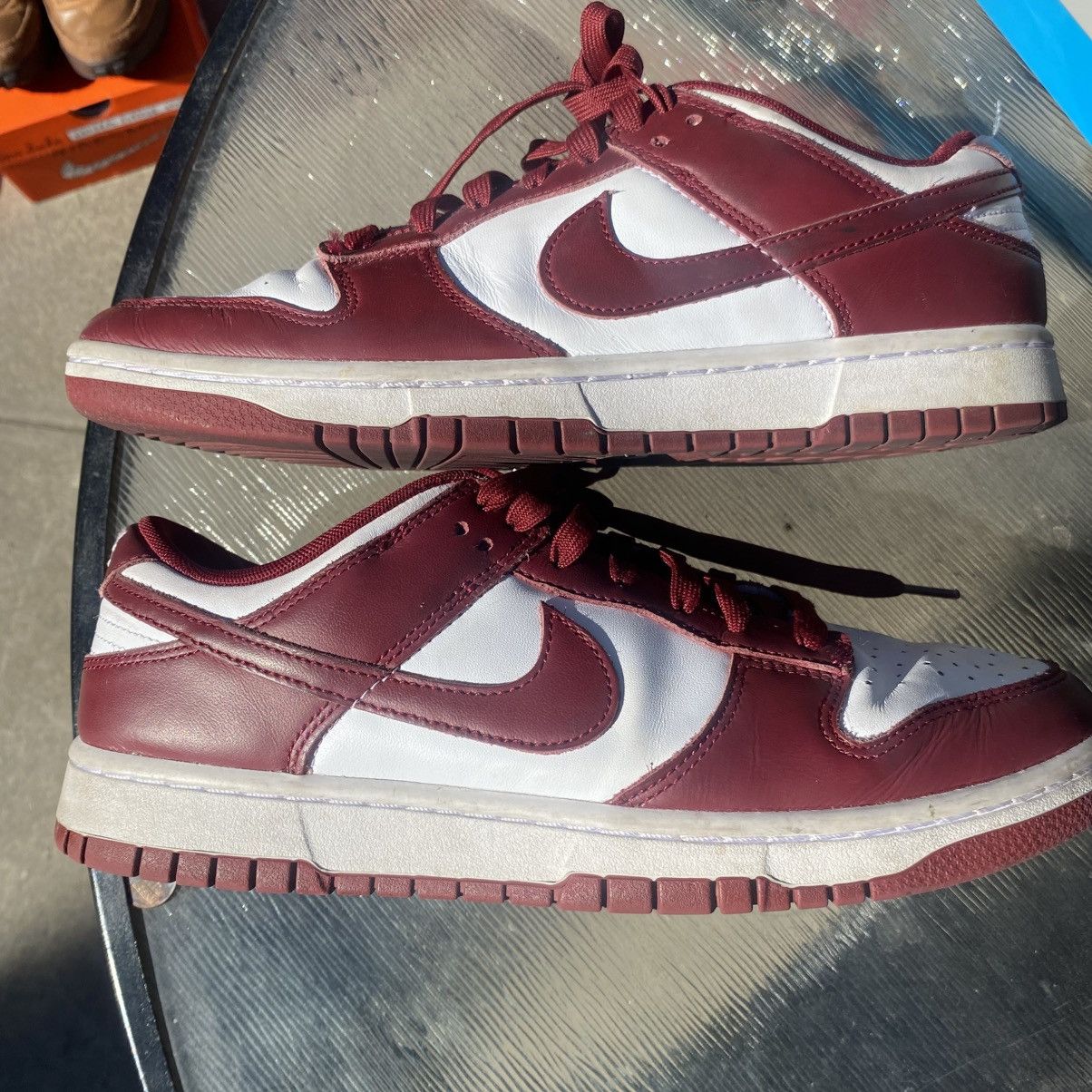 Nike Size 9.5 - Nike Dunk Low retro Team Red Size US 9.5 / EU 42-43 - 2 Thumbnail